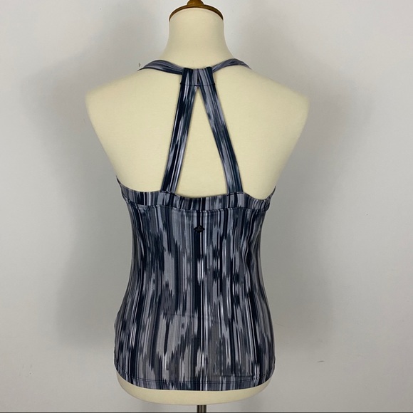 Prana Quinn Mono Rainblur Tank Top w/ Built-in Bra - Picture 3 of 9